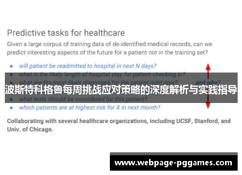 波斯特科格魯每周挑战应对策略的深度解析与实践指导